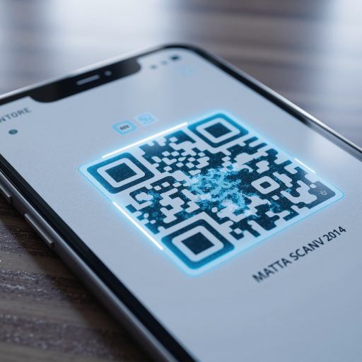 小程序二维码小尺寸版本，黑色边框正方形图案，白色背景，中心有购物车图标