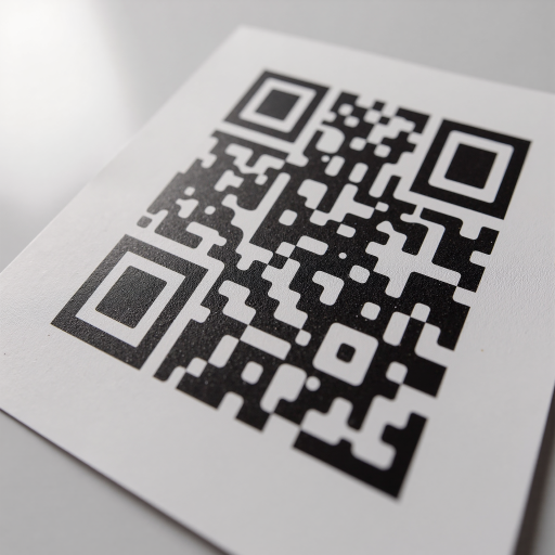 微信公众号二维码小尺寸版本，黑色边框正方形图案，白色背景，中心有微信标识